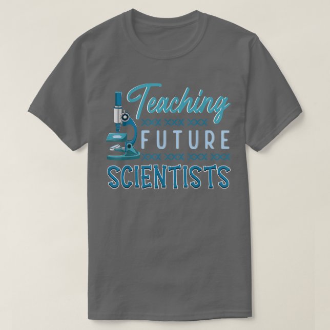 T-shirt Professeur de sciences Futurs scientifiques Éducat (Design devant)