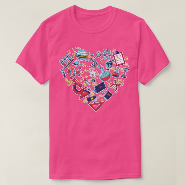 T-shirt Professeur de sciences, Louveur des sciences, Chim (Design devant)