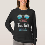 T-shirt Professeur de sciences Lunettes de soleil hors ser<br><div class="desc">Professeur de sciences Lunettes de soleil hors service Vacances d'été</div>