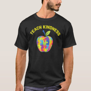 T-shirt Professeur de sensibilisation à l'autisme Enseigne