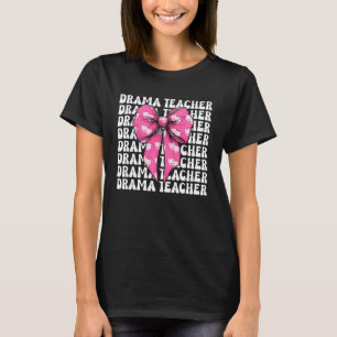 T-shirt Professeur de théâtre Enseignement du théâtre Masq