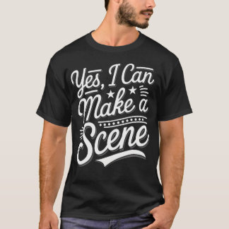 T-shirt Professeur de théâtre Scène de théâtre Chorégraphe