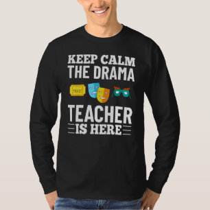 T-shirt Professeur de théâtre Théâtre musical Comédien Thé