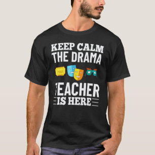T-shirt Professeur de théâtre Théâtre musical Comédien The