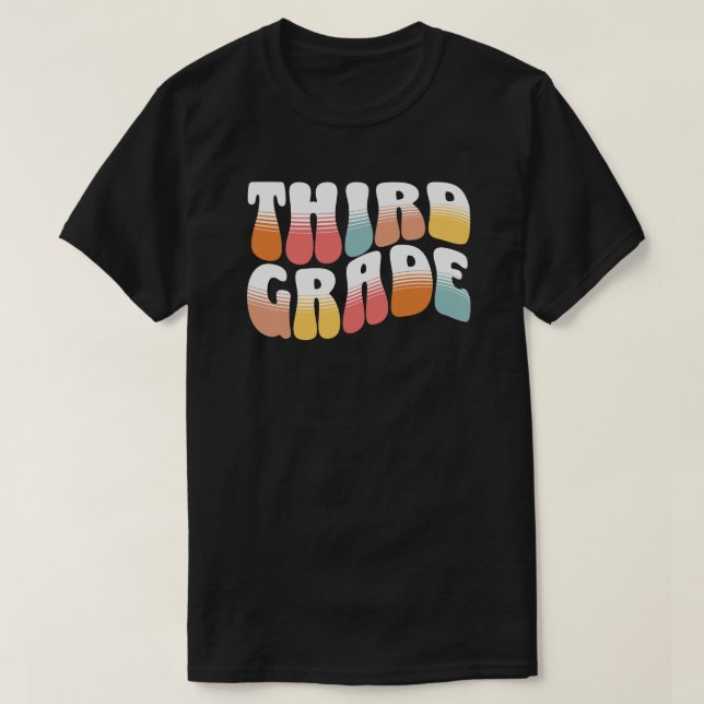 T-shirt Professeur de troisième année (Design devant)