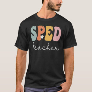 T-shirt Professeur de vitesse Retro Super Vintage Joyeux P