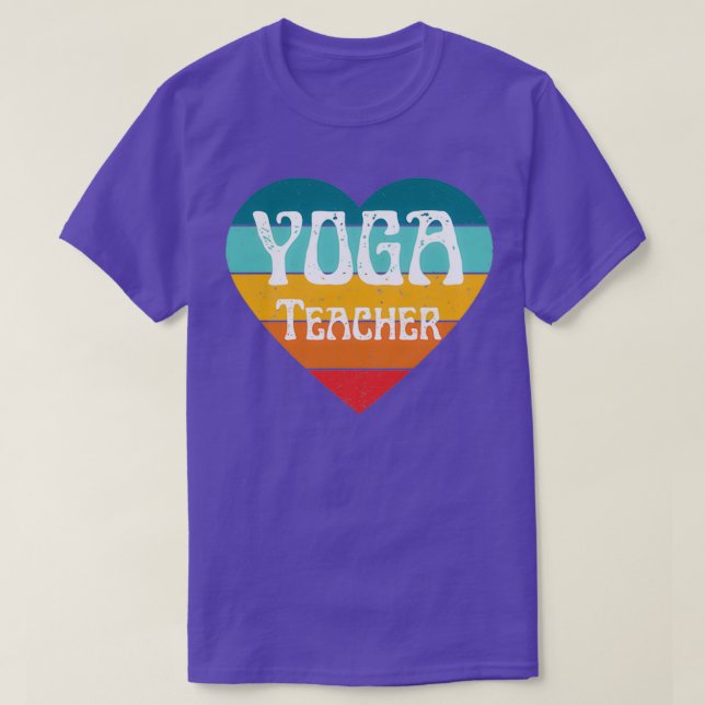 T-shirt Professeur de yoga (Design devant)