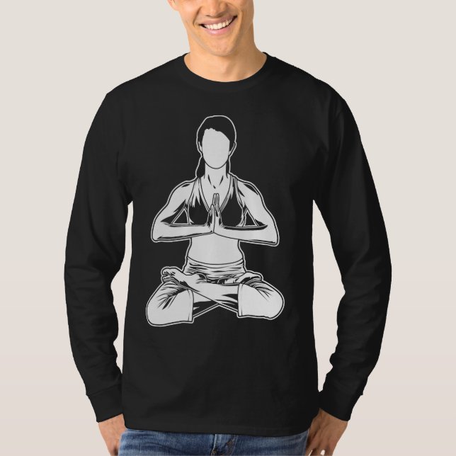 T-shirt Professeur de yoga (Devant)