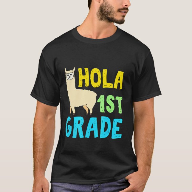 T-shirt Professeur d'école primaire de 1re année passionné (Devant)