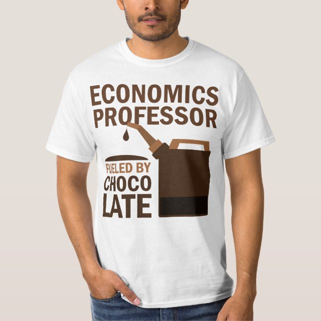 T-shirt Professeur d'économie cadeau (drôle) (Devant)