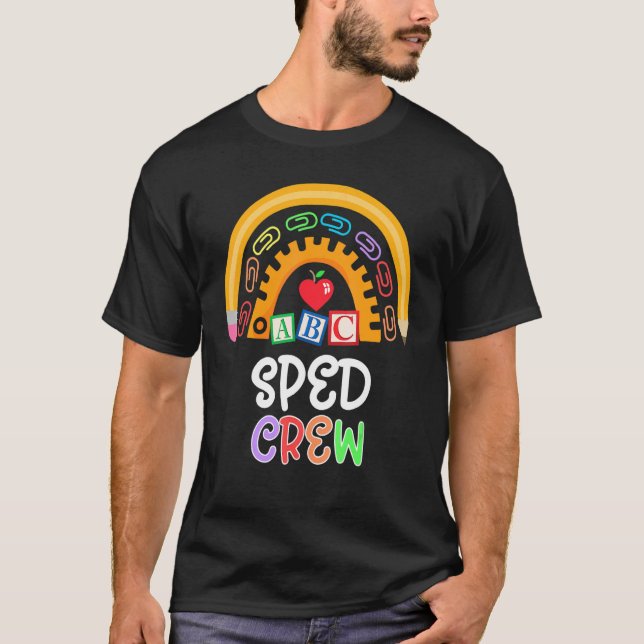 T-shirt Professeur d'éducation spéciale PARA Special Ed Cr (Devant)