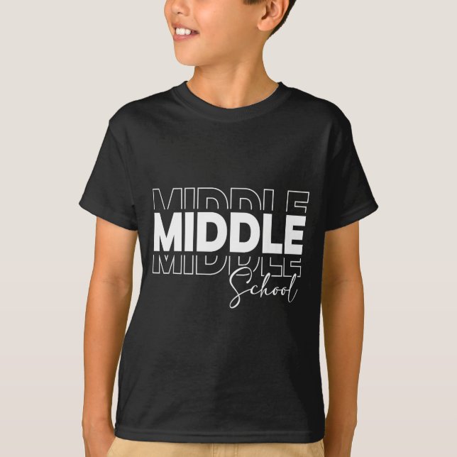 T-shirt Professeur d'équipe de collège étudiant équipage d (Devant)
