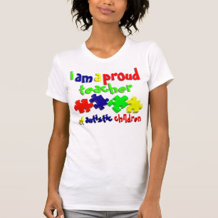 T-shirt Professeur des enfants autistes