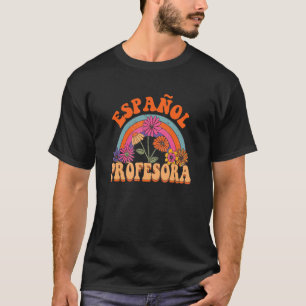 T-shirt Professeur d'espagnol latine hispanique bilingue