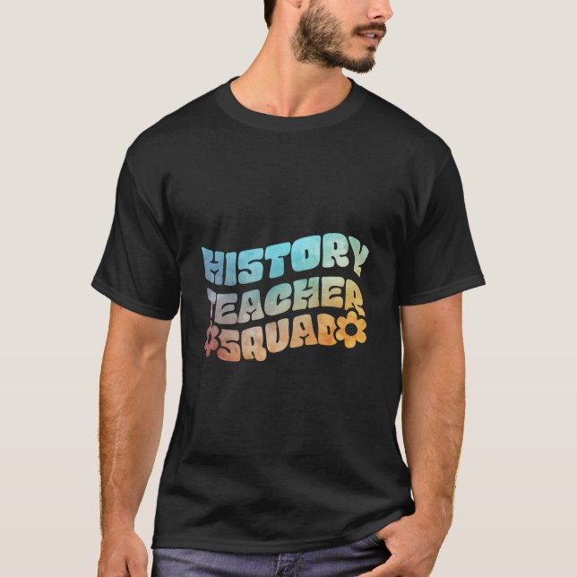 T-shirt Professeur d'histoire Études sociales (Devant)