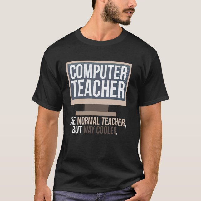 T-shirt Professeur d'informatique Prof d'informatique drôl (Devant)