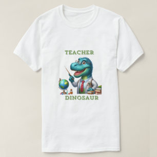 T-shirt Professeur Dinosaur Dino T-rex
