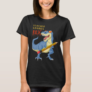 T-shirt professeur dinosaur trex