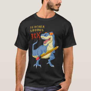 T-shirt professeur dinosaur trex
