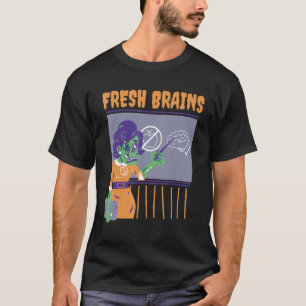 T-shirt Professeur drôle d'Halloween - Prof de zombie à ce