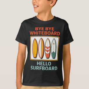 T-shirt Professeur drôle été surf vacances fériés