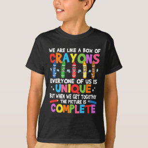 T-shirt Professeur drôle, nous sommes comme une boîte de c