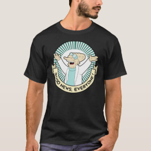 T-shirt Professeur Farnsworth - Bonne Nouvelle À Tous ! C