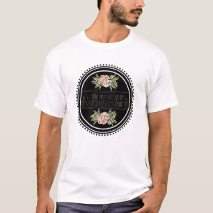 T-shirt Professeur Floral Tenured Femme Professeur Tenure