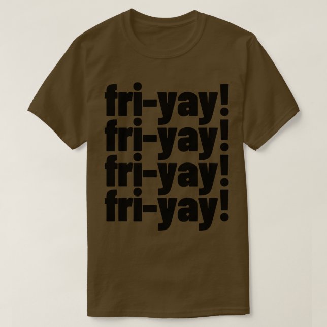 T-shirt Professeur Friyay 1 (Design devant)