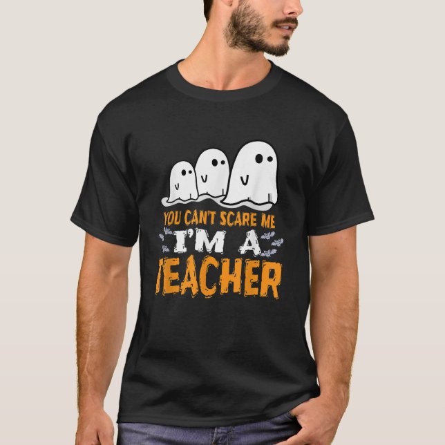 T-shirt Professeur Halloween Chemise Tu Ne Peux Pas Me Fai (Devant)