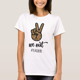 T-shirt Professeur Happy Dernier Jour De L'École Femme Cad