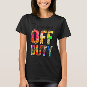 T-shirt Professeur Happy Joyeux Jour De L'École Tie Dye