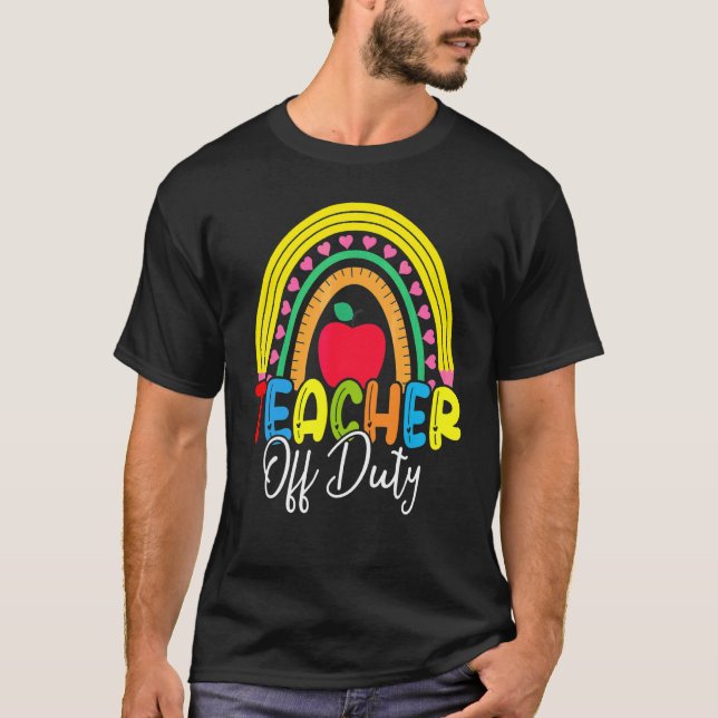 T-shirt Professeur Happy Joyeux Jour De L'Enseignant De L' (Devant)