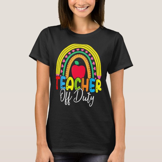 T-shirt Professeur Happy Joyeux Jour De L'Enseignant De L' (Devant)