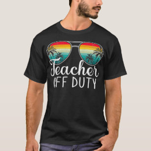 T-shirt Professeur Hors Service Lunettes de soleil Palm Tr