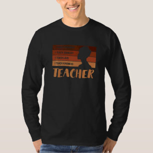 T-shirt Professeur I Enseigner Histoire Noire Melanin