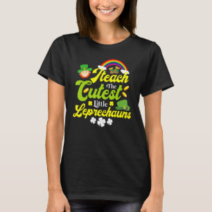 T-shirt Professeur I Enseigner Le Petit Leprechauns Le Plu