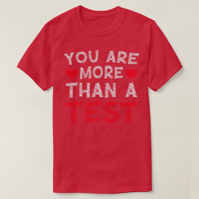 T-shirt Professeur Le Jour De L'Examen Vous Êtes Plus Qu'U (Design devant)