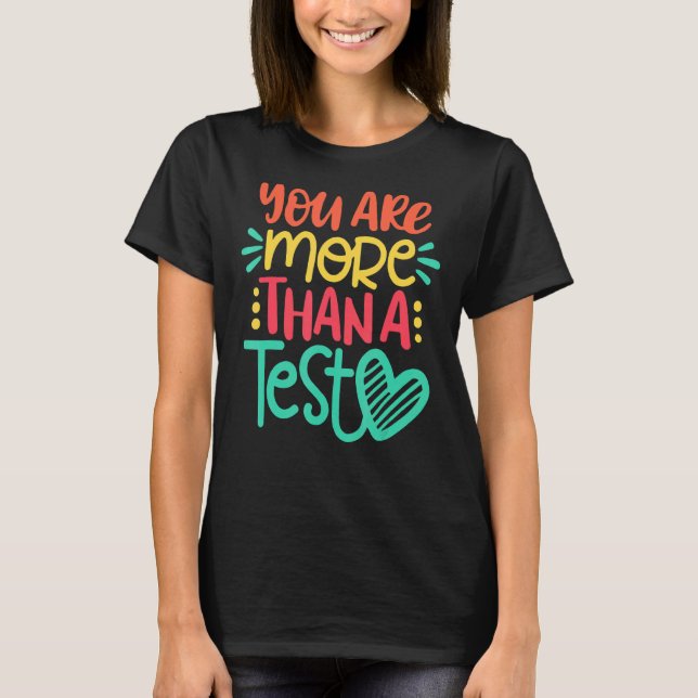 T-shirt Professeur Le Jour De L'Examen Vous Êtes Plus Qu'U (Devant)
