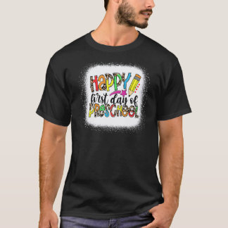 T-shirt Professeur léopard jour heureux du premier jour d'