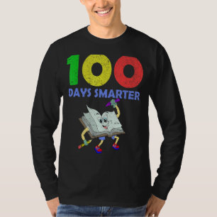 T-shirt Professeur Livre Étudiant 100 Jours Smarter 100 Jo