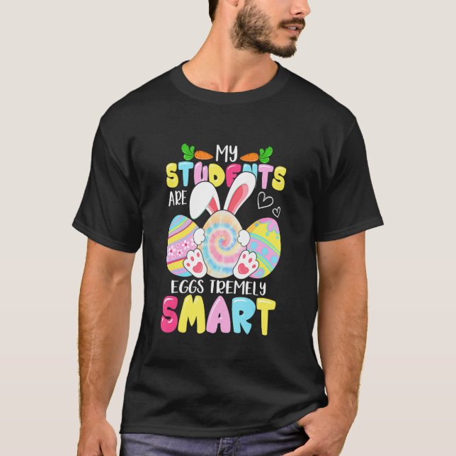 T-shirt Professeur Mes Étudiants Sont Des Oeufs Très Intel (Devant)