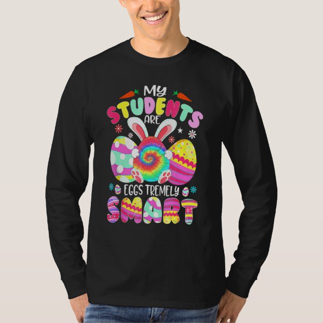 T-shirt Professeur Mes Étudiants Sont Des Oeufs Très Intel (Devant)
