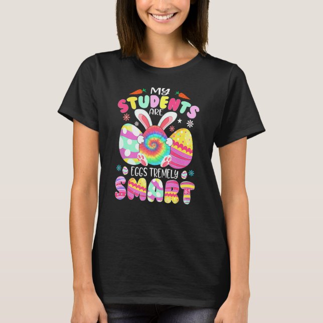 T-shirt Professeur Mes Étudiants Sont Des Oeufs Très Intel (Devant)