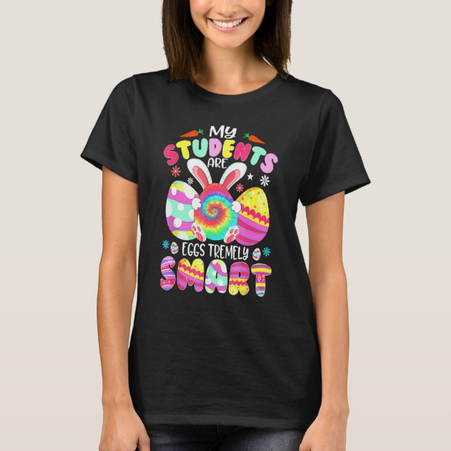 T-shirt Professeur Mes Étudiants Sont Des Oeufs Très Intel (Devant)