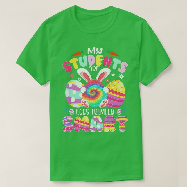 T-shirt Professeur Mes Étudiants Sont Des Oeufs Très Intel (Design devant)