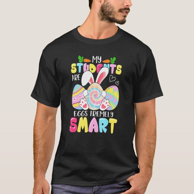 T-shirt Professeur Mes Étudiants Sont Des Oeufs Très Intel (Devant)