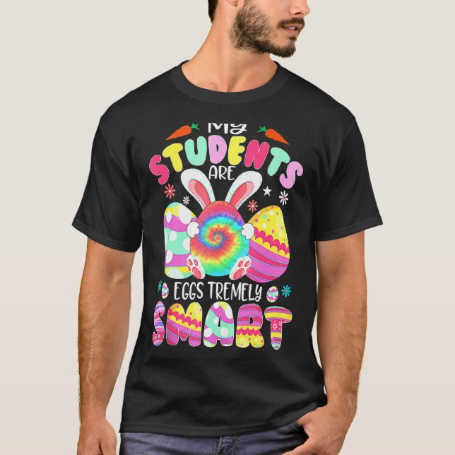T-shirt Professeur Mes Étudiants Sont Des Oeufs Très Intel (Devant)