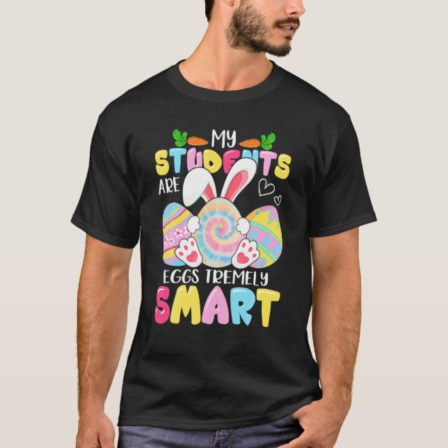 T-shirt Professeur Mes Étudiants Sont Des Oeufs Très Intel (Devant)
