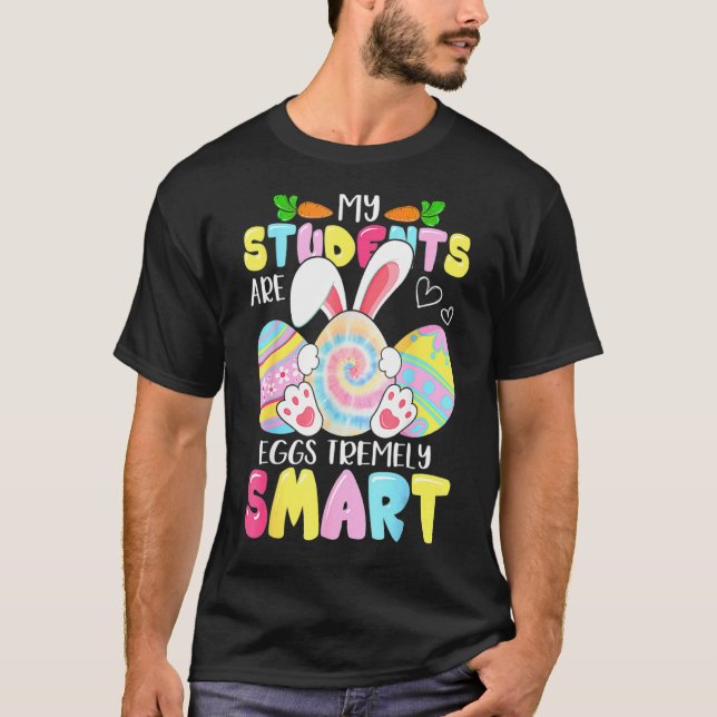 T-shirt Professeur Mes Étudiants Sont Des Oeufs Très Intel (Devant)